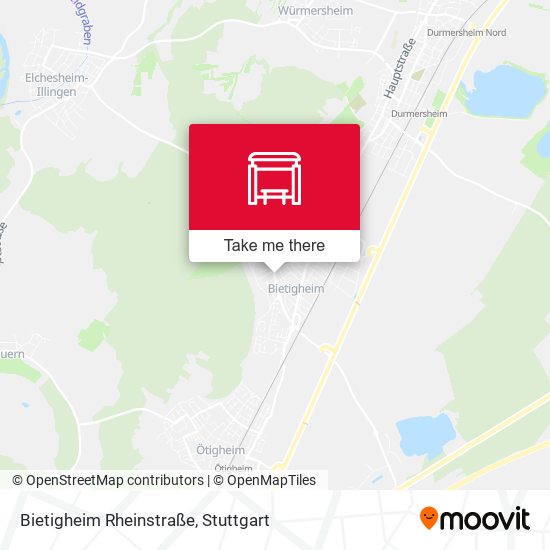 Bietigheim Rheinstraße map
