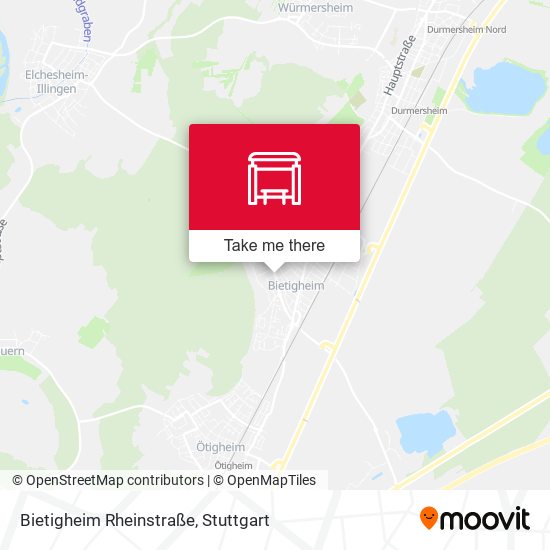 Bietigheim Rheinstraße map