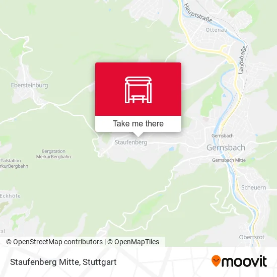 Карта Staufenberg Mitte