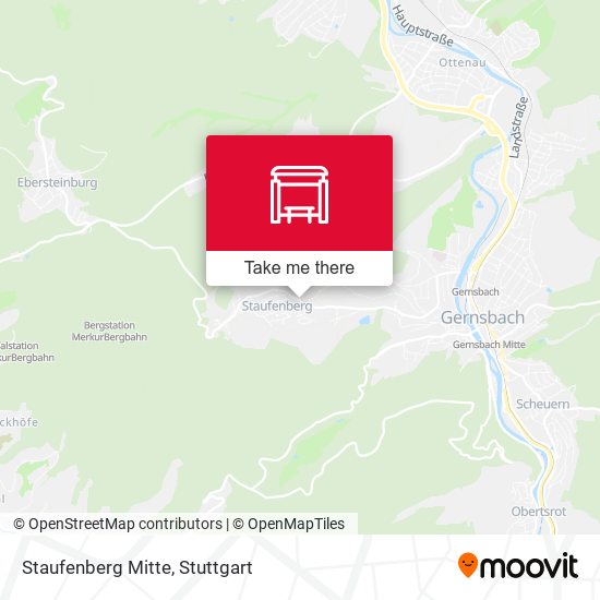 Карта Staufenberg Mitte