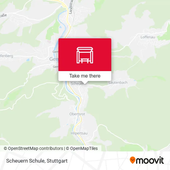 Карта Scheuern Schule
