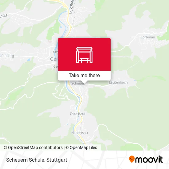 Карта Scheuern Schule