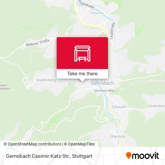 Карта Gernsbach Casimir-Katz-Str.