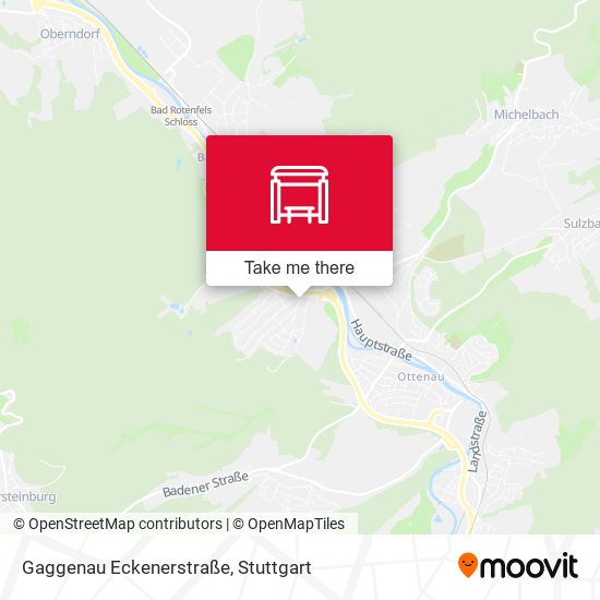 Gaggenau Eckenerstraße map