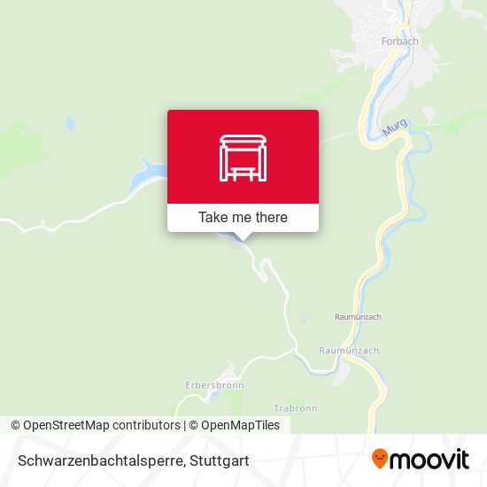 Schwarzenbachtalsperre map