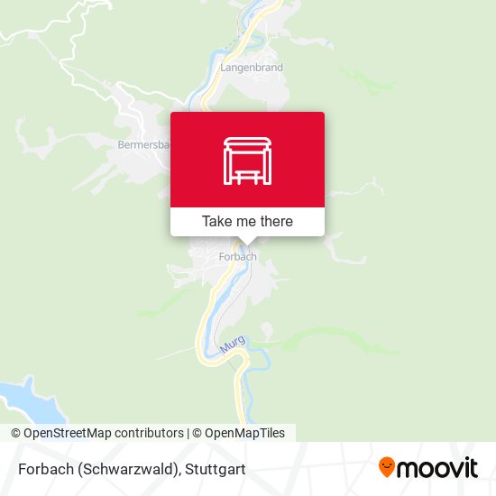 Карта Forbach (Schwarzwald)