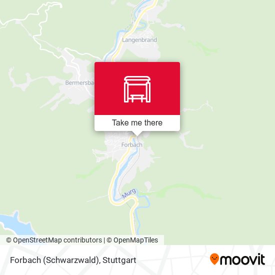Карта Forbach (Schwarzwald)
