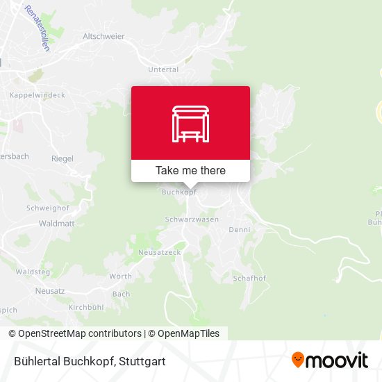 Карта Bühlertal Buchkopf