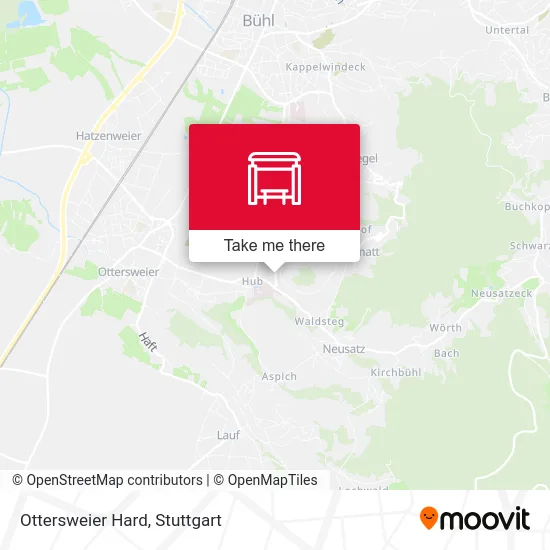 Карта Ottersweier Hard