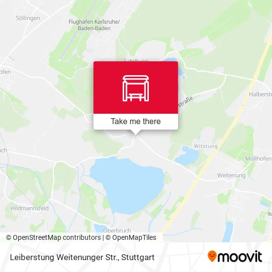 Карта Leiberstung Weitenunger Str.