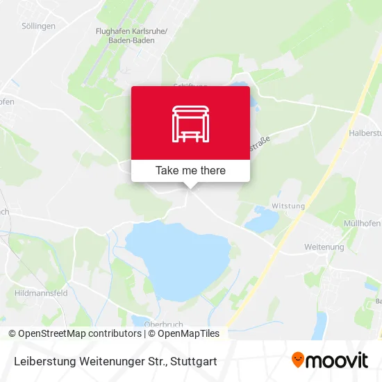 Карта Leiberstung Weitenunger Str.