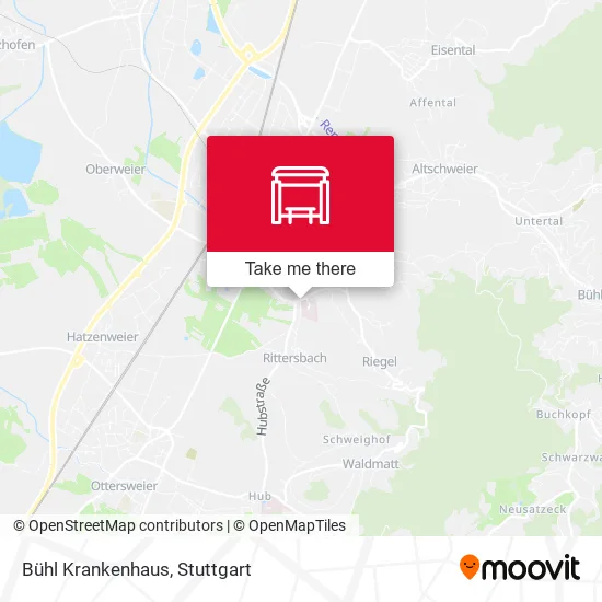 Карта Bühl Krankenhaus
