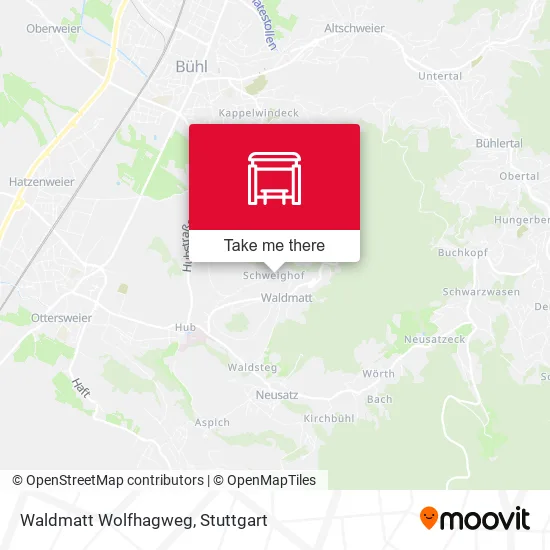 Карта Waldmatt Wolfhagweg
