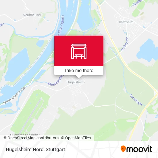 Карта Hügelsheim Nord
