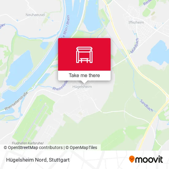 Карта Hügelsheim Nord