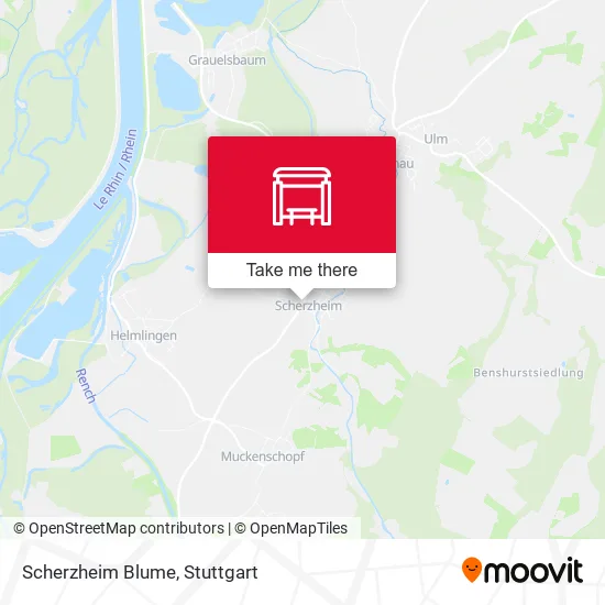 Карта Scherzheim Blume