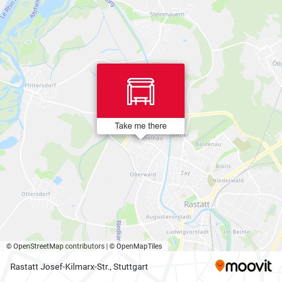 Карта Rastatt Josef-Kilmarx-Str.