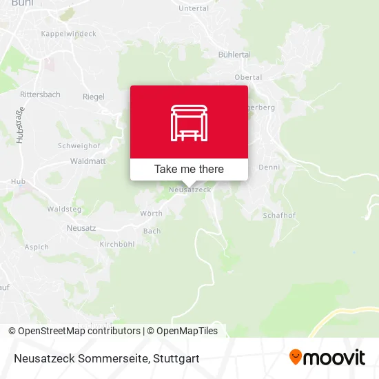 Карта Neusatzeck Sommerseite