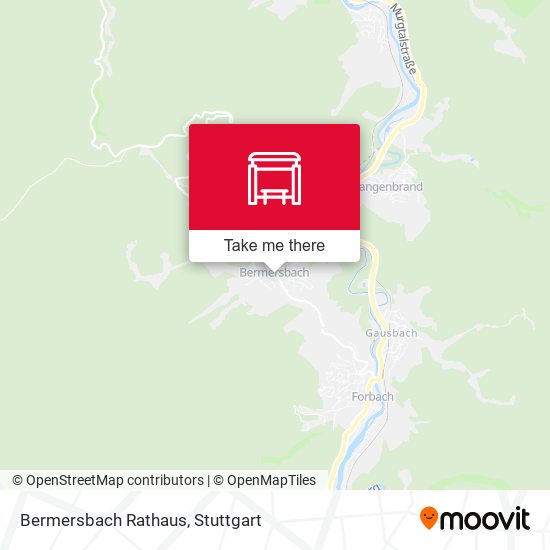 Bermersbach Rathaus map