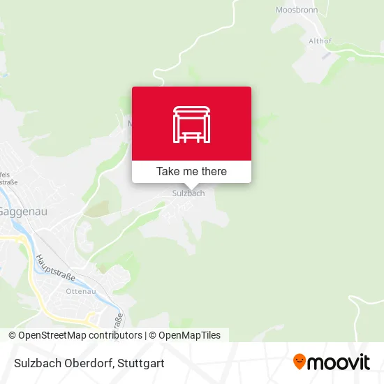 Карта Sulzbach Oberdorf