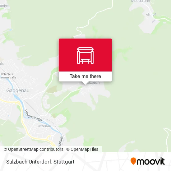 Карта Sulzbach Unterdorf