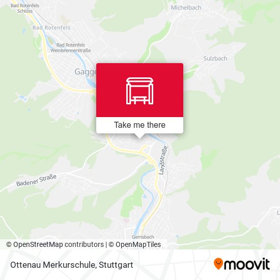 Ottenau Merkurschule map