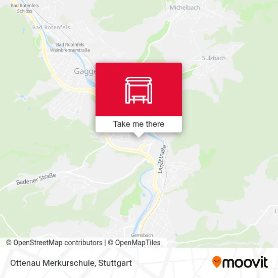 Ottenau Merkurschule map