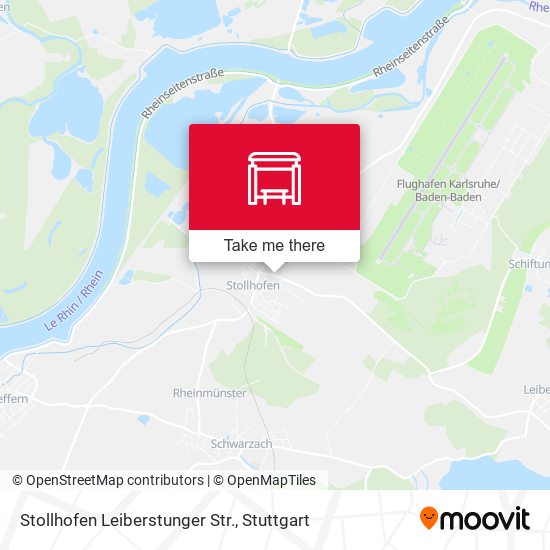 Stollhofen Leiberstunger Str. map