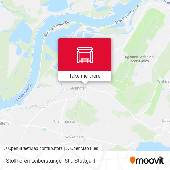 Карта Stollhofen Leiberstunger Str.