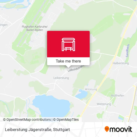 Карта Leiberstung Jägerstraße