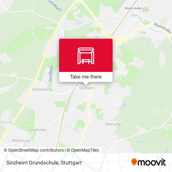 Sinzheim Grundschule map