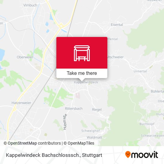 Kappelwindeck Bachschlosssch. map