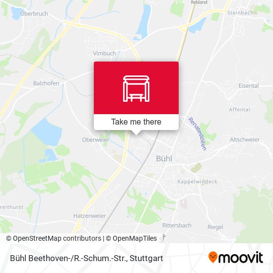 Bühl Beethoven-/R.-Schum.-Str. map