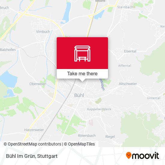 Bühl Im Grün map