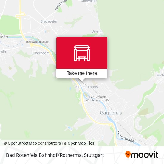 Bad Rotenfels Bahnhof/Rotherma map