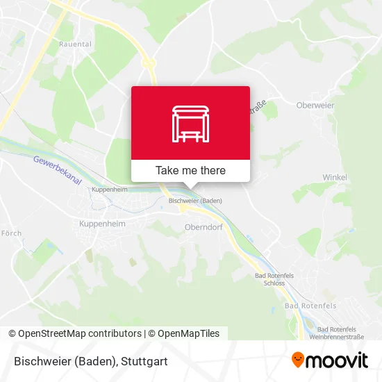 Карта Bischweier (Baden)