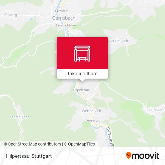Карта Hilpertsau