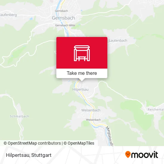 Карта Hilpertsau