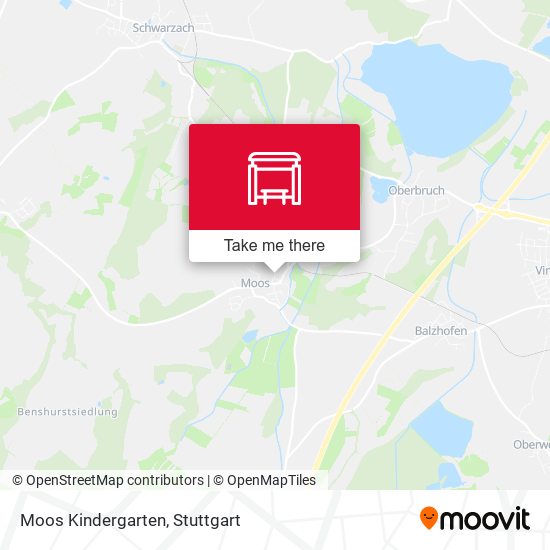 Moos Kindergarten map