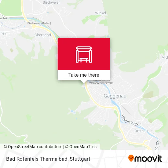 Карта Bad Rotenfels Thermalbad
