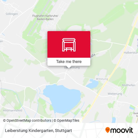 Leiberstung Kindergarten map
