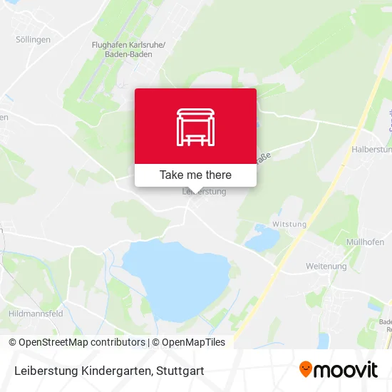 Карта Leiberstung Kindergarten