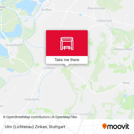 Карта Ulm (Lichtenau) Zinken