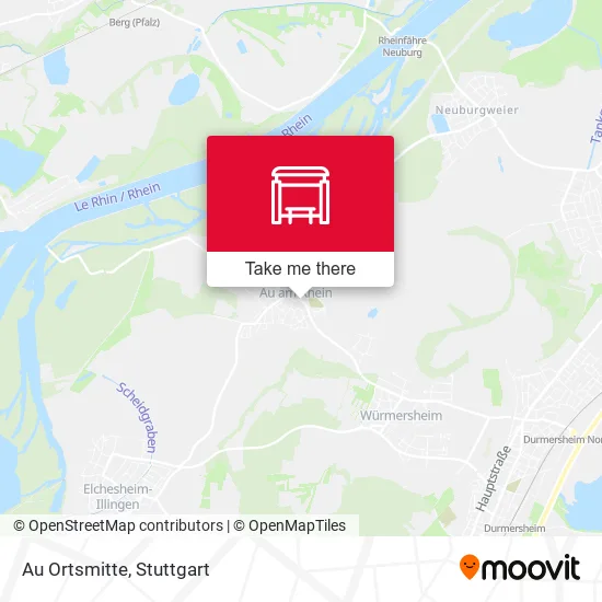 Карта Au Ortsmitte