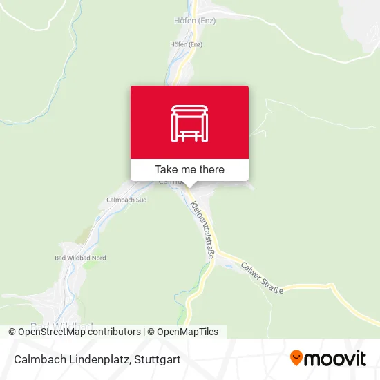 Карта Calmbach Lindenplatz