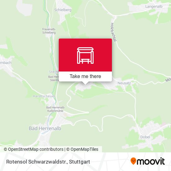 Rotensol Schwarzwaldstr. map