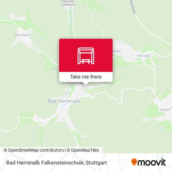 Bad Herrenalb Falkensteinschule map