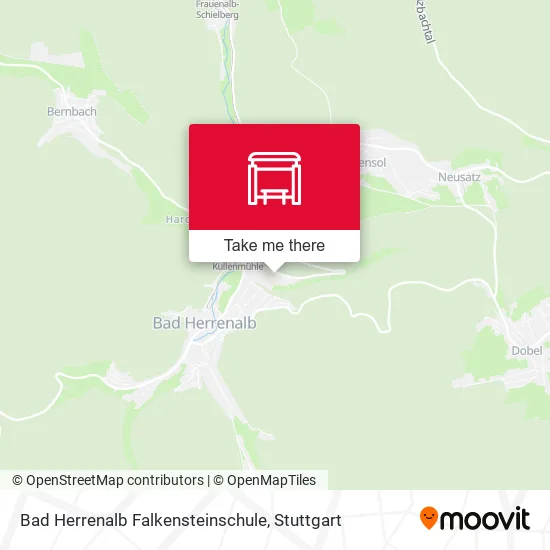 Карта Bad Herrenalb Falkensteinschule