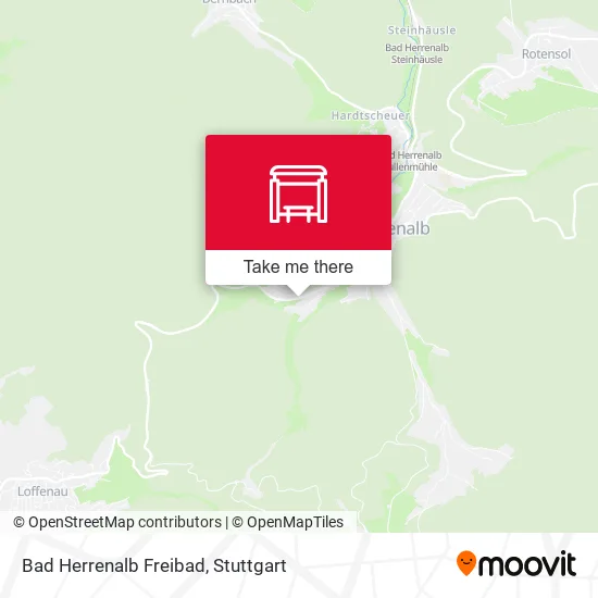 Карта Bad Herrenalb Freibad