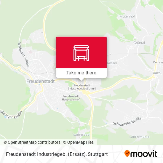 Карта Freudenstadt Industriegeb. (Ersatz)